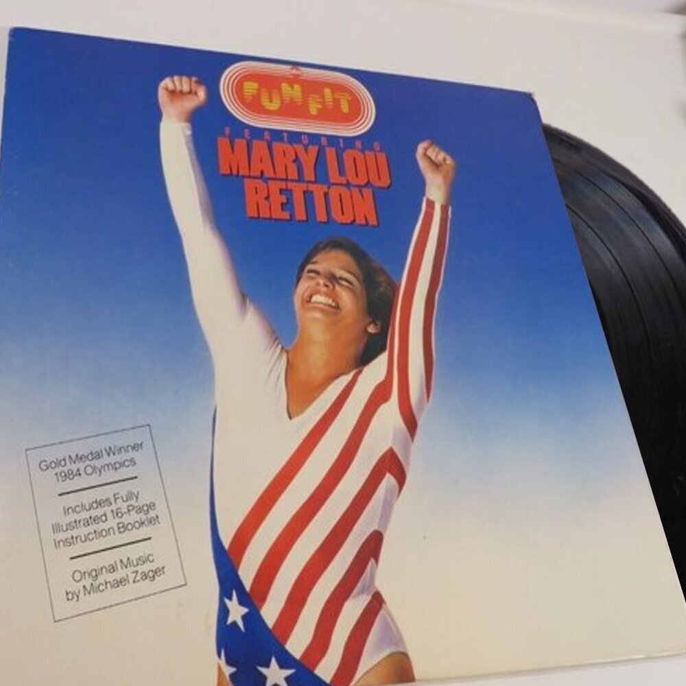 ABC FUN FIT featuring Mary Lou Retton (1) LP Vinyl Record